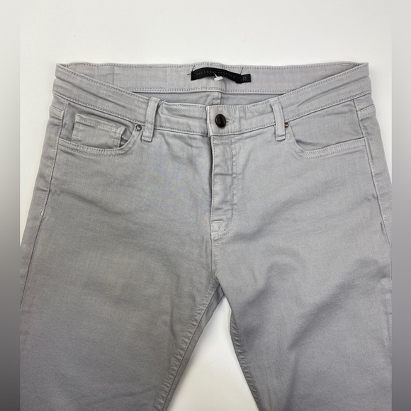 Victoria Beckham Gray Denim Ankle Skinny Jean Size 32 - Picture 3 of 13